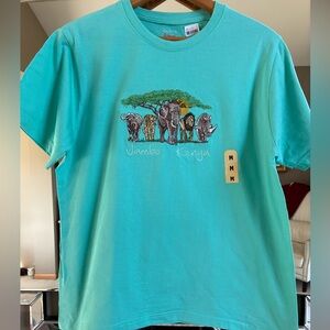 ADULT SZ M T-Shirt from Kenya! Tags on and ready to gift! 🐘🐘🐘🐘